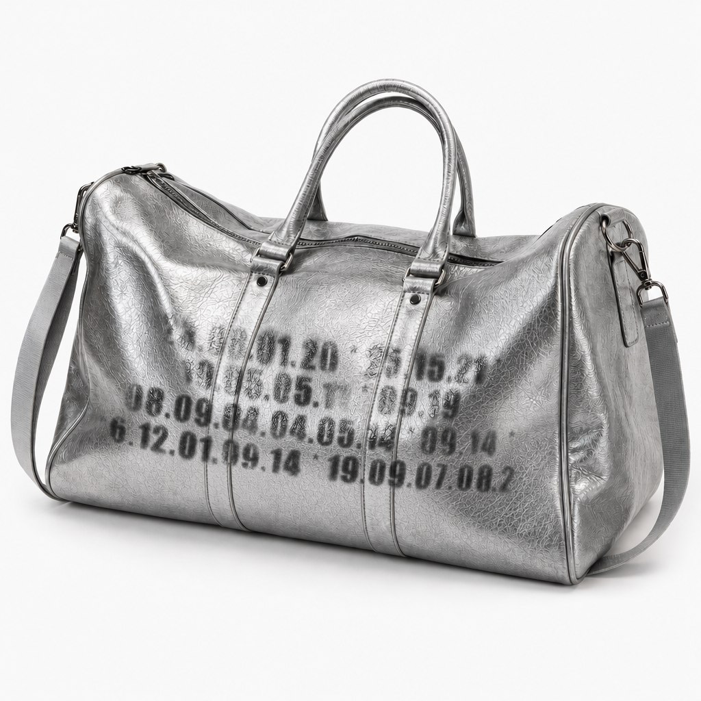 CHROME CODED DUFFLE BAG