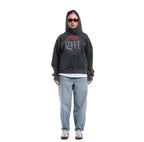 WASHED BLACK HOODIE