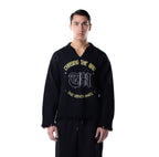 BLACK KNITTED SWEATER