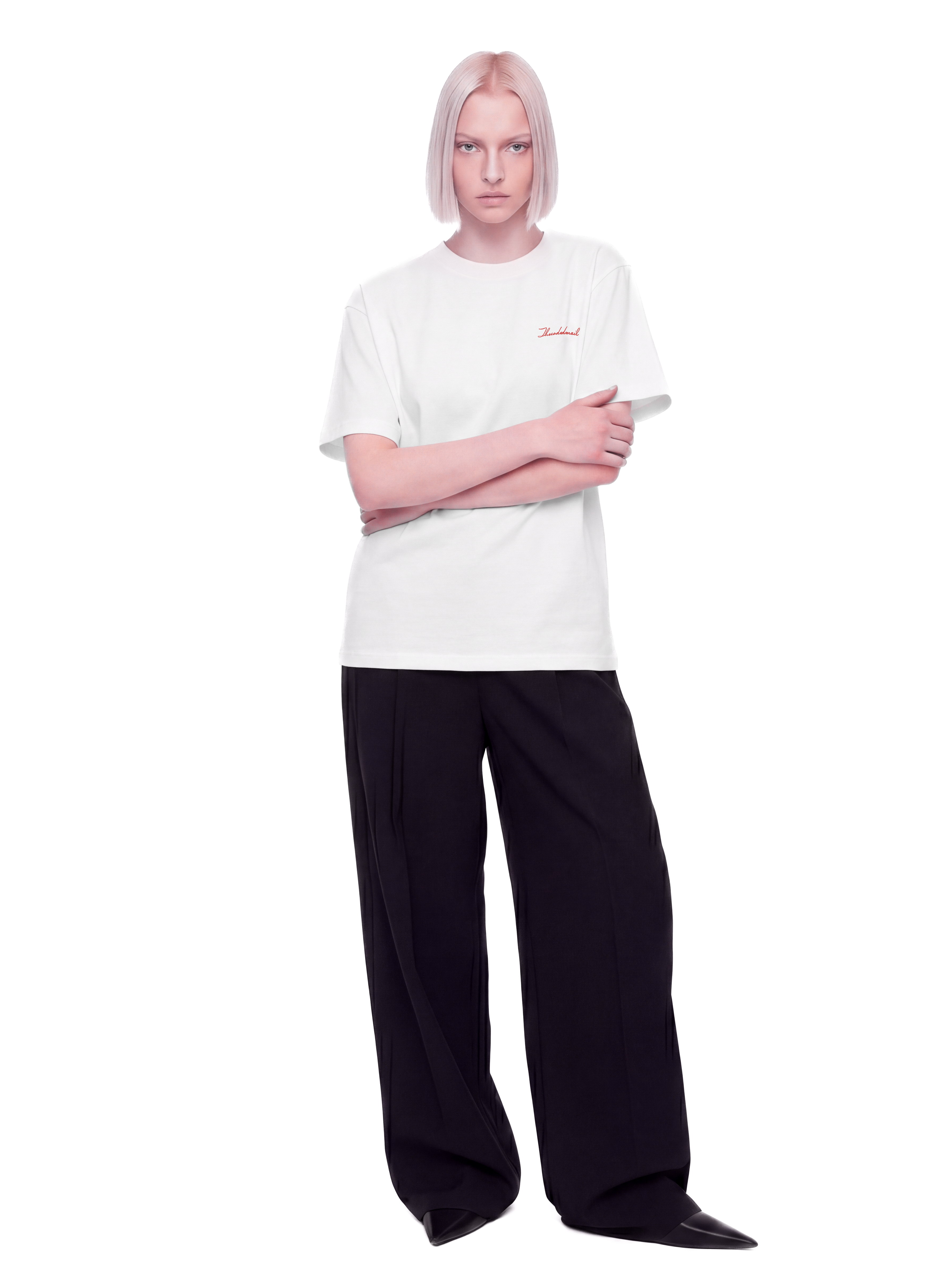 Classic script | White T-SHIRT