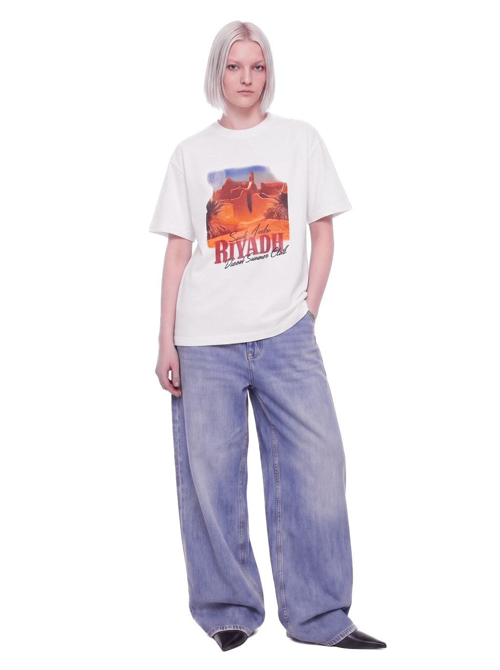 Riyadh | White T-SHIRT