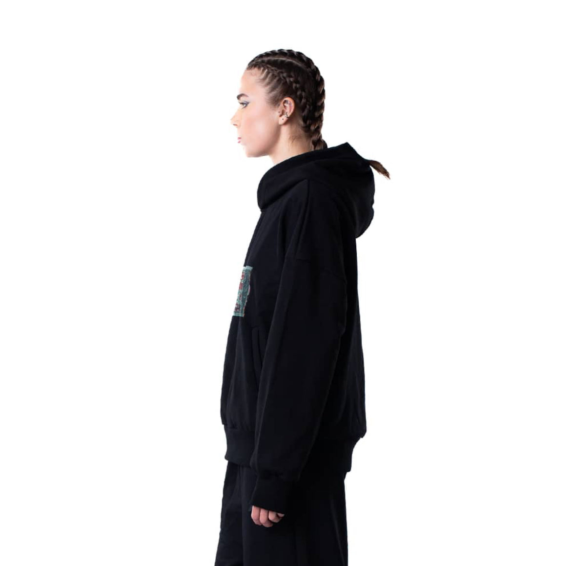 DOLLAR BLACK HOODIE