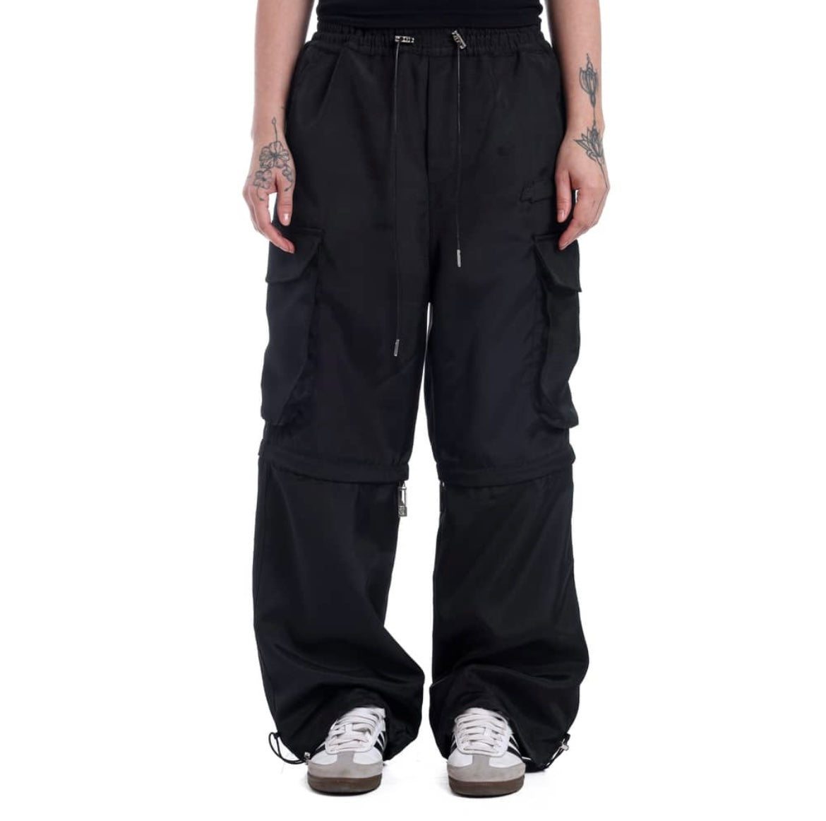 ZIP-OFF BLACK CARGO