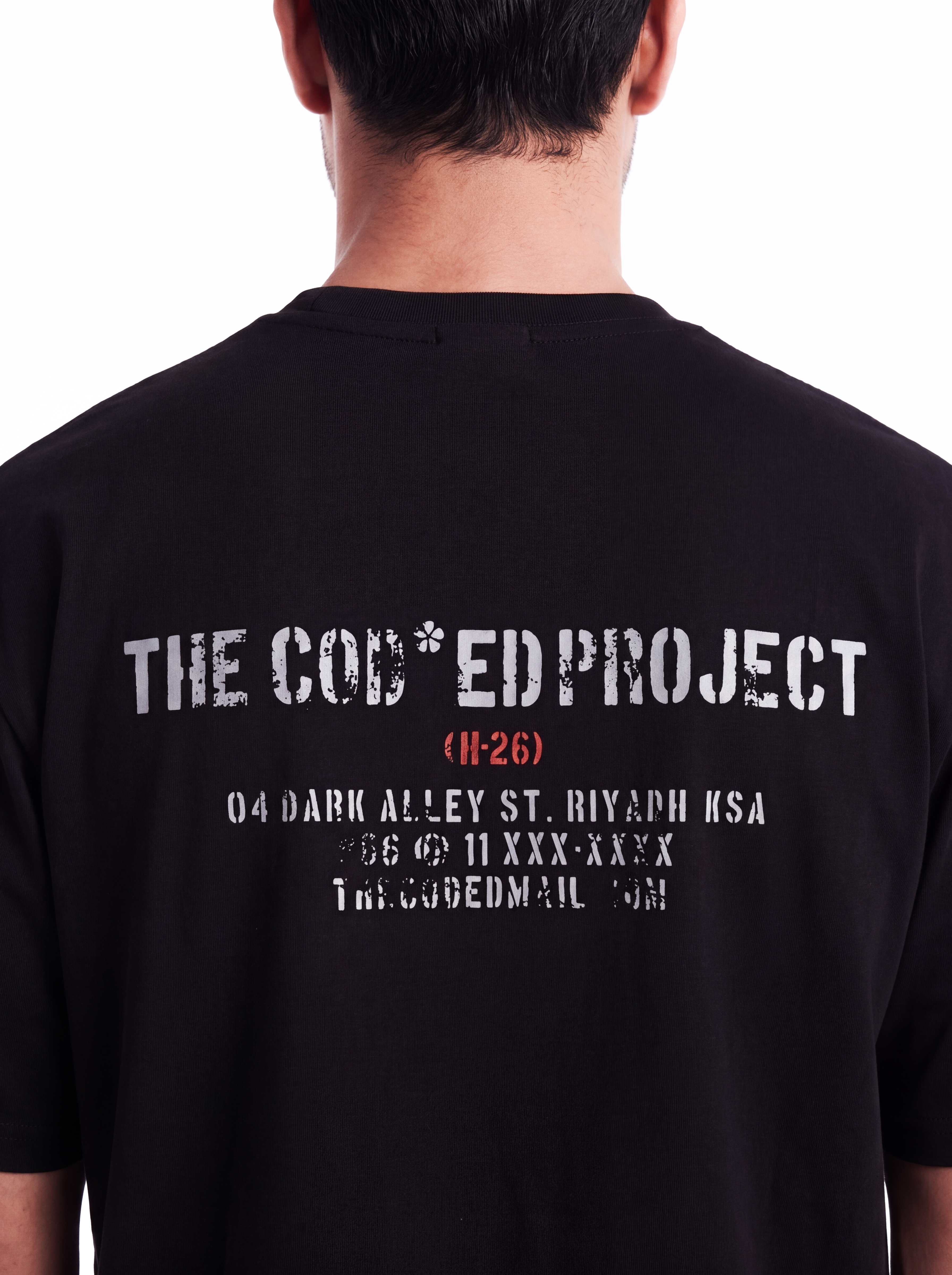 Coded project | Black T-SHIRT – The Coded Mail
