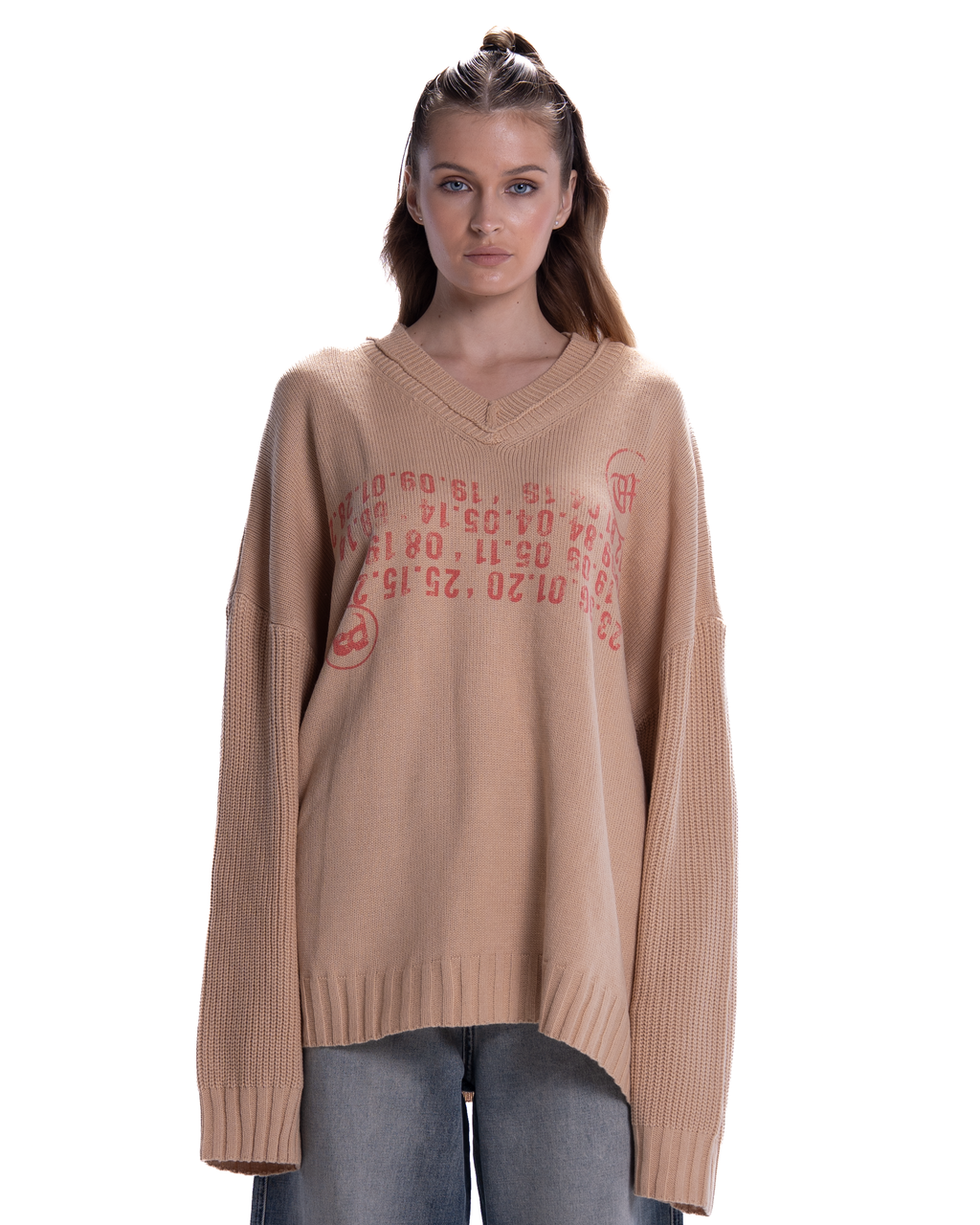 CODED BEIGE SWEATER