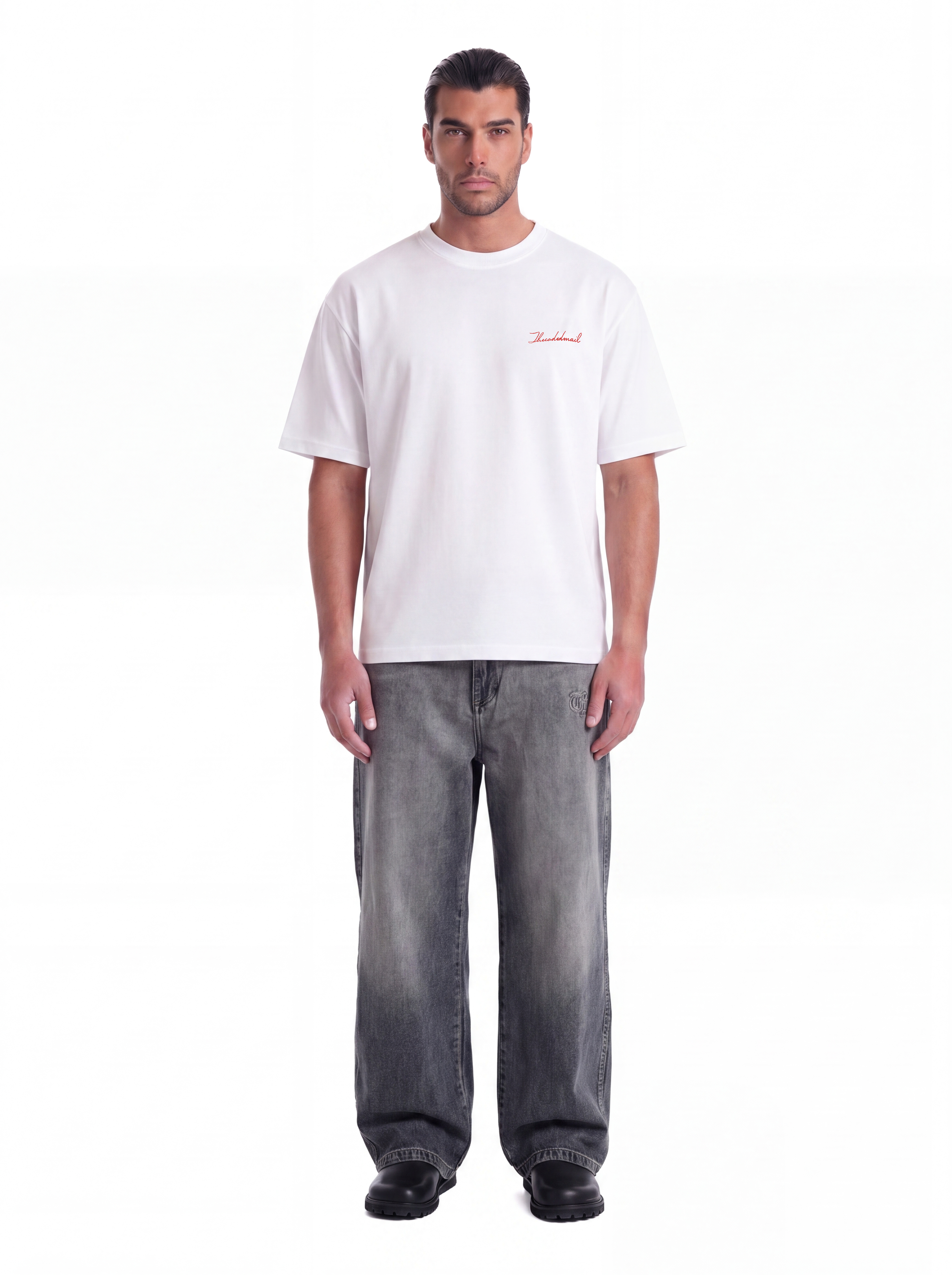 Classic script | White T-SHIRT