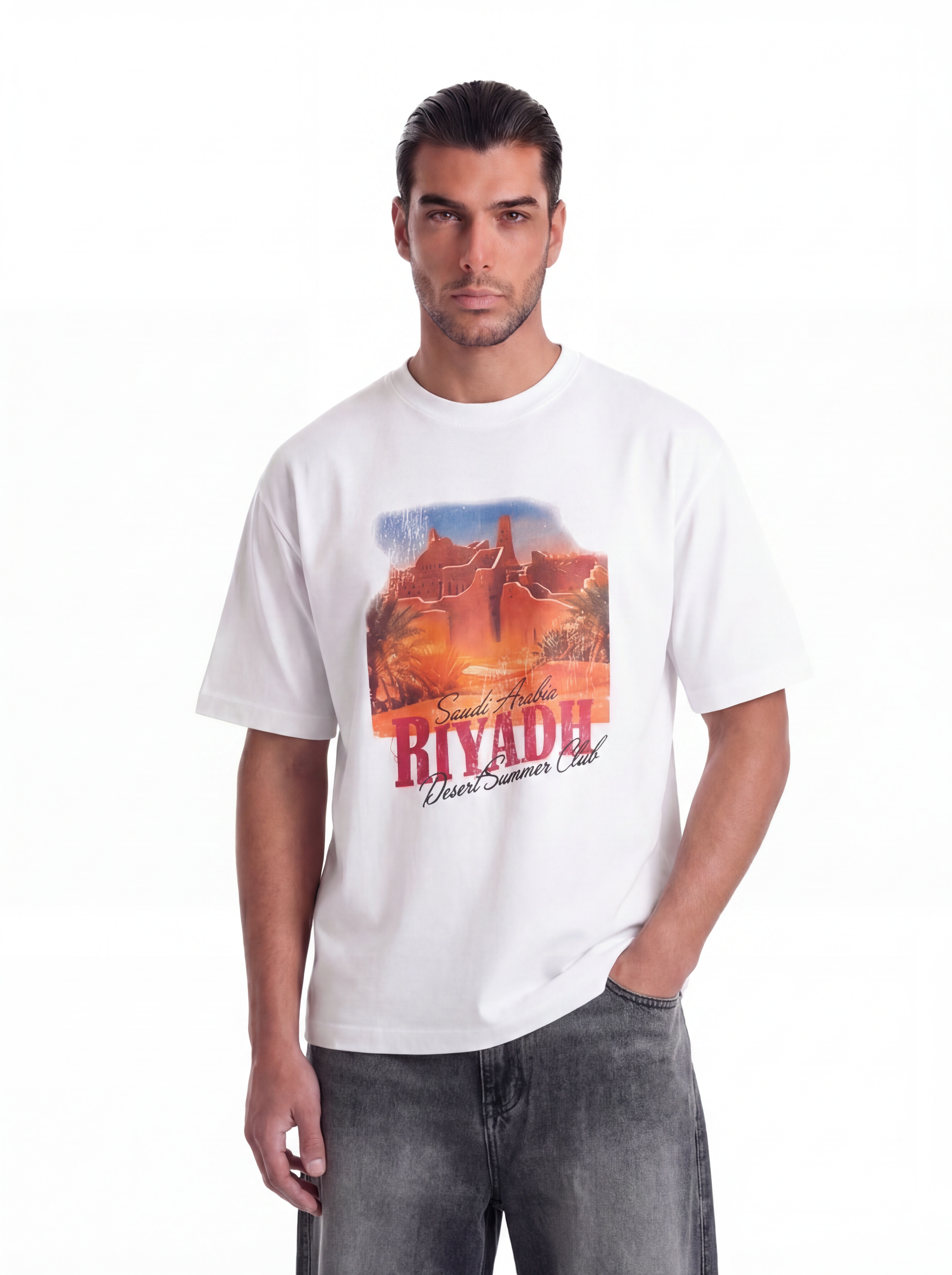 Riyadh | White T-SHIRT